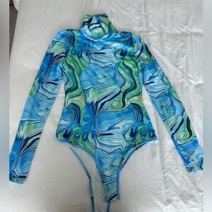 Shein Long sleeve turtleneck bodysuit